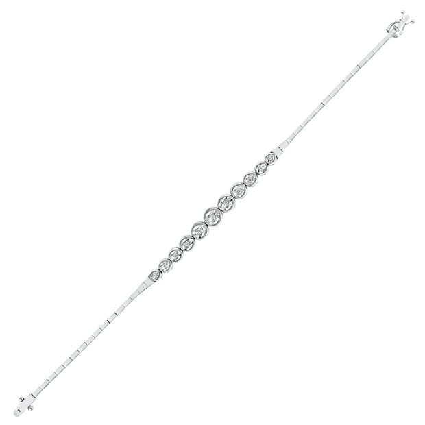 0,15 Karat Pırlantalı Özel Tasarım Bileklik