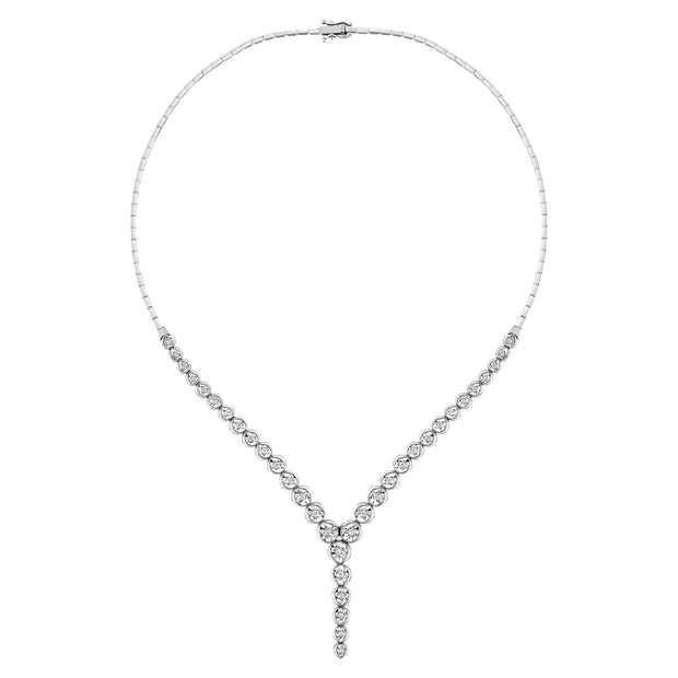 0,54 Karat Pırlantalı Suyolu Kolye