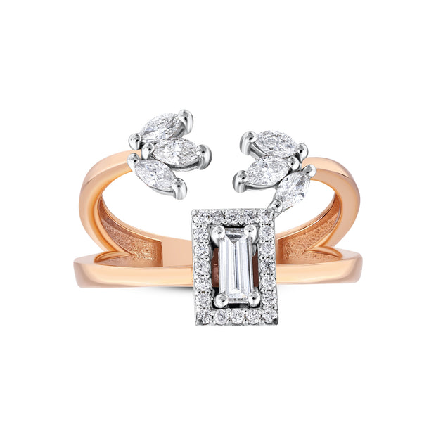 0,59 Karat Pırlantalı Özel Tasarım Yüzük