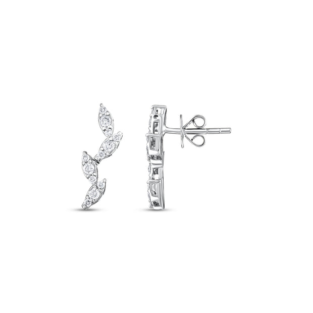 0,32 Karat Pırlantalı Özel Tasarım Küpe