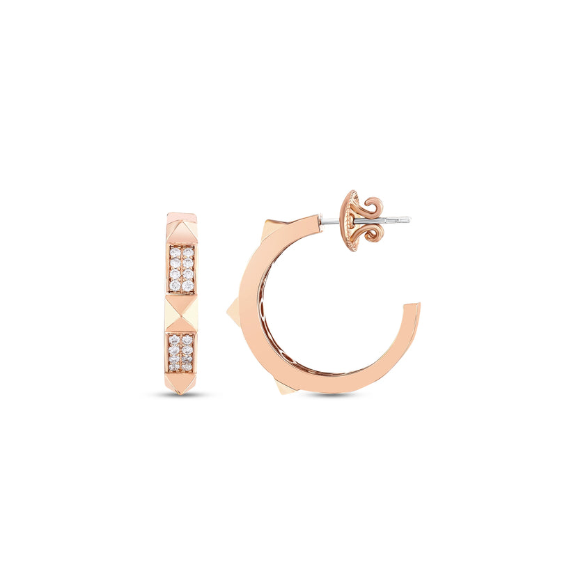 0,36 Karat Pırlantalı Özel Tasarım Küpe