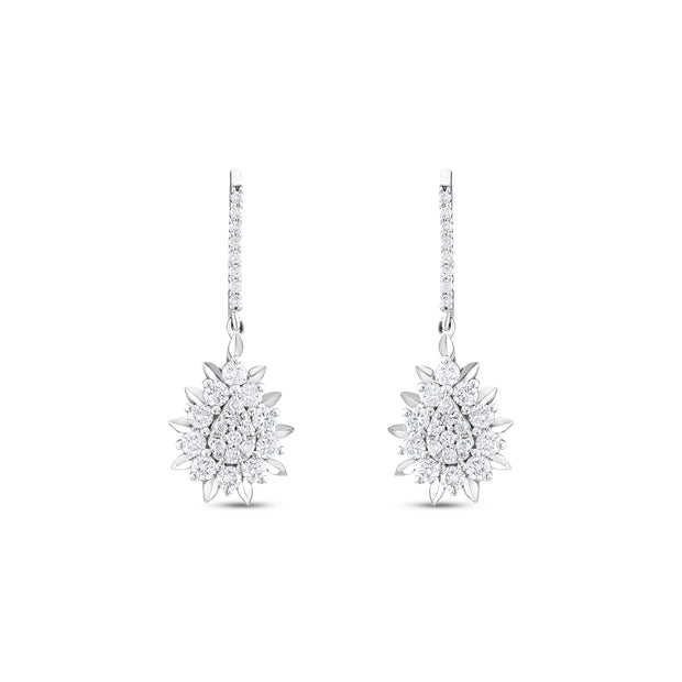 0,93 Karat Pırlantalı Özel Tasarım Küpe