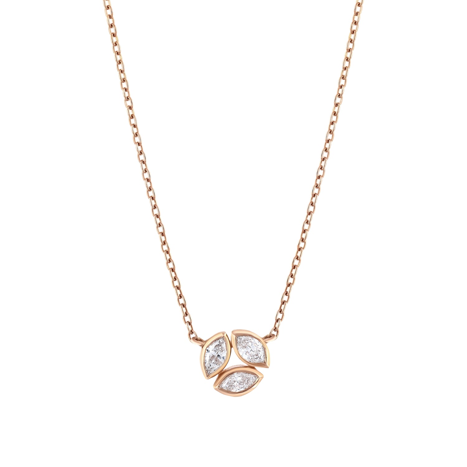 0,40 Karat Pırlantalı Özel Tasarım Kolye