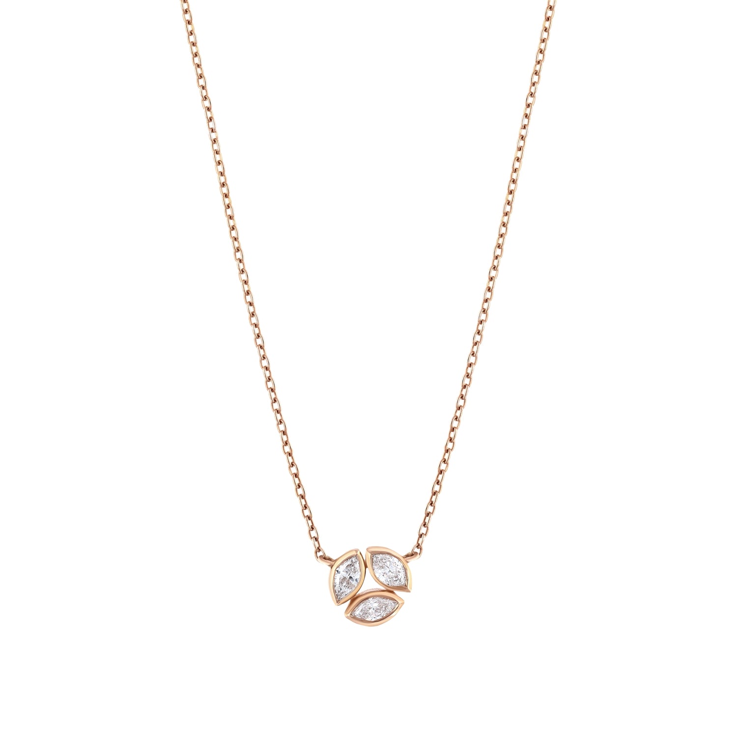 0,40 Karat Pırlantalı Özel Tasarım Kolye