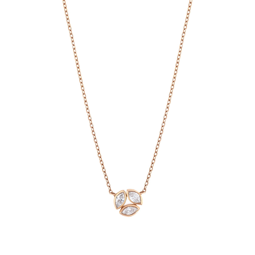 0,40 Karat Pırlantalı Özel Tasarım Kolye