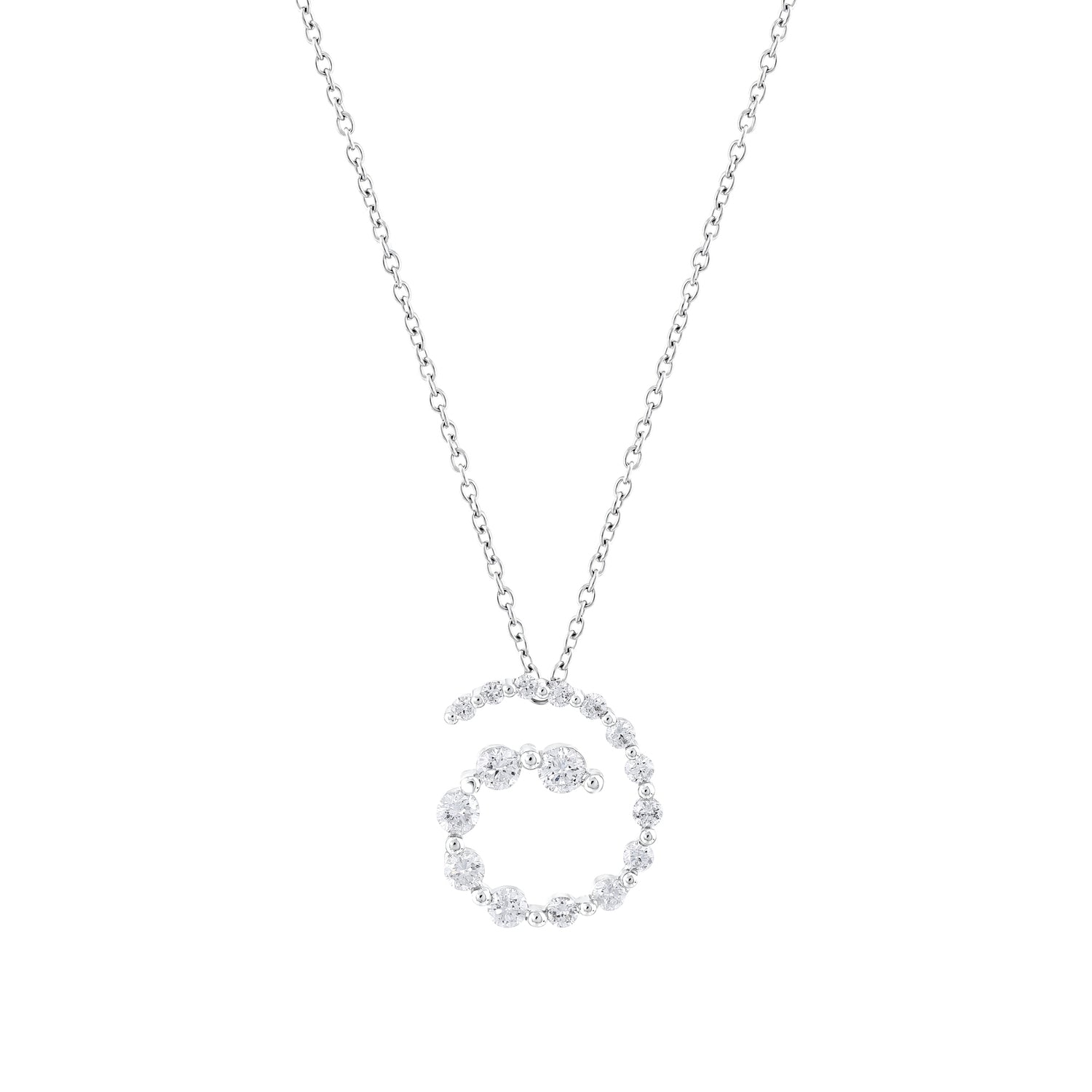 0,60 Karat Pırlantalı Özel Tasarım Kolye