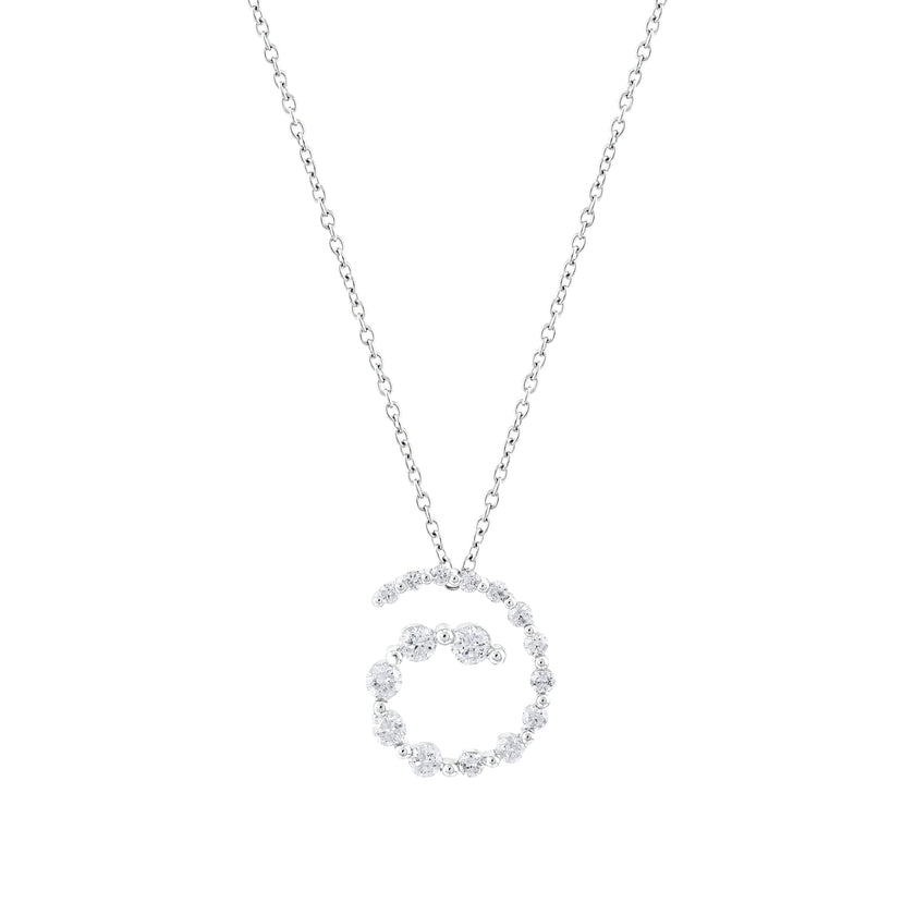 0,60 Karat Pırlantalı Özel Tasarım Kolye