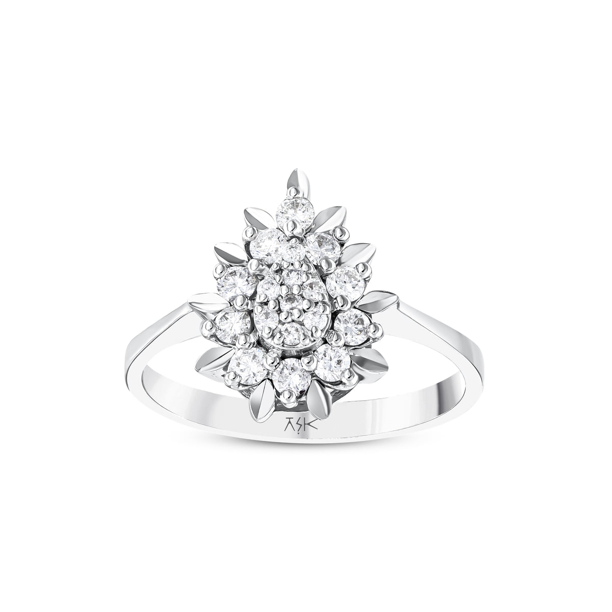0.35 Karat Pırlantalı Özel Tasarım Yüzük