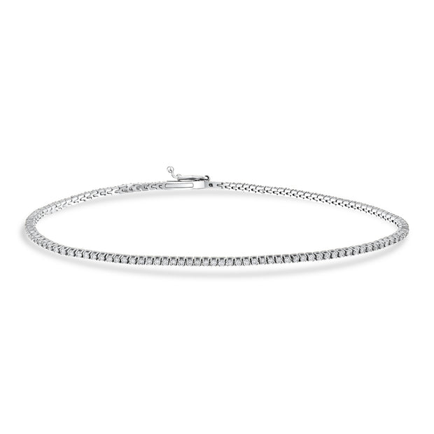 0,71 Karat Pırlantalı Suyolu Bileklik