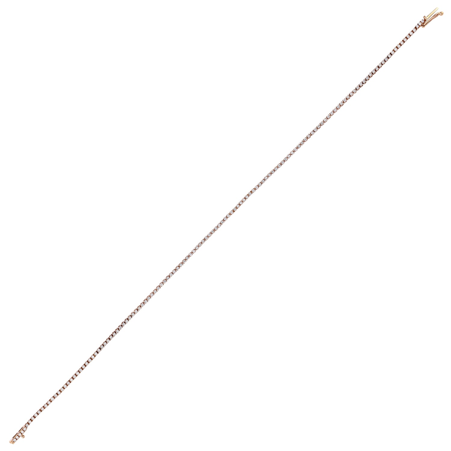 0,51 Karat Pırlantalı Suyolu Bileklik