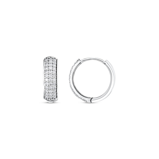 0.38 Karat Pırlantalı Özel Tasarım Küpe