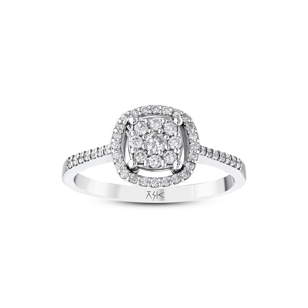 0,31 Karat Pırlantalı Özel Tasarım Yüzük