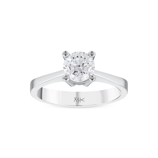 1,00 Karat Pırlantalı Tektaş Yüzük