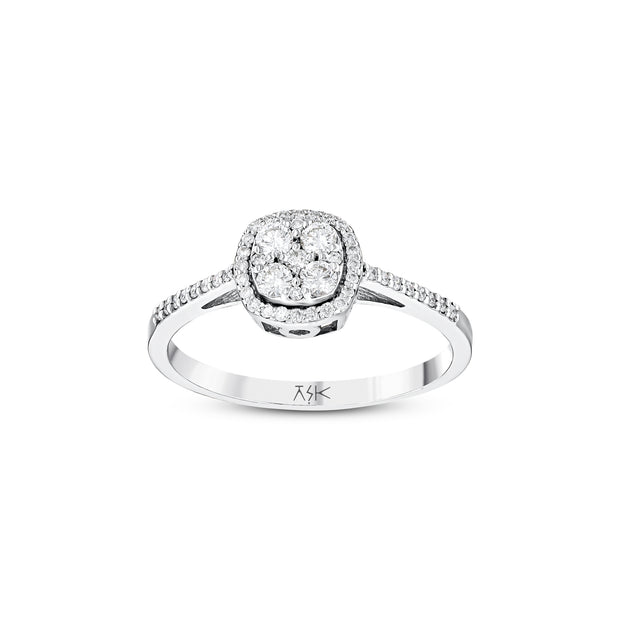 0,33 Karat Pırlantalı Özel Tasarım Yüzük