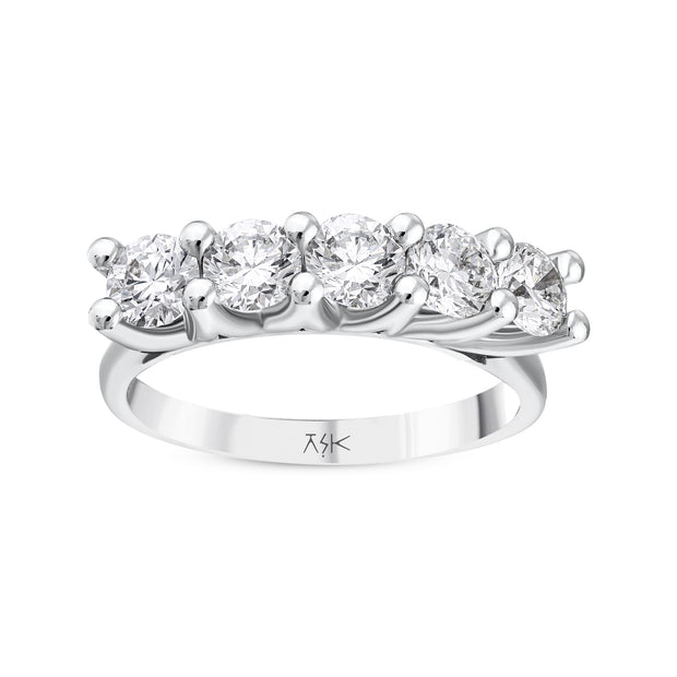 1,30 Karat Pırlantalı Beştaş Yüzük