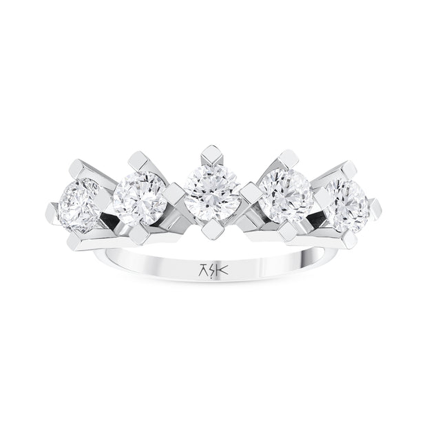 1,60 Karat Pırlantalı Beştaş Yüzük