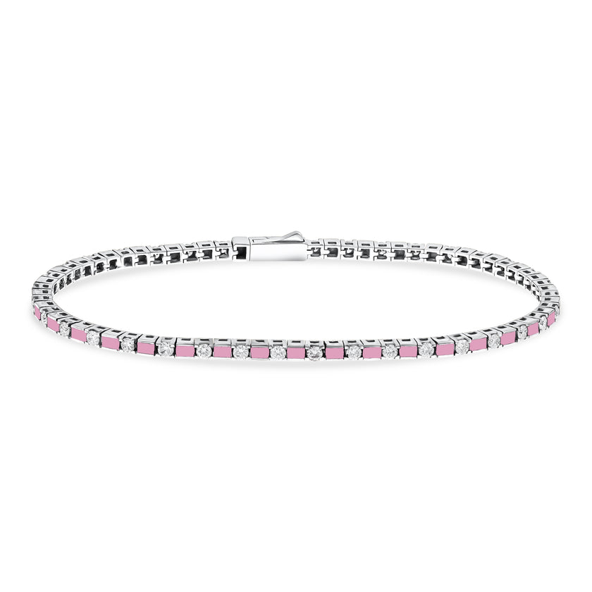 1,28 Karat Pırlantalı Özel Tasarım Bileklik