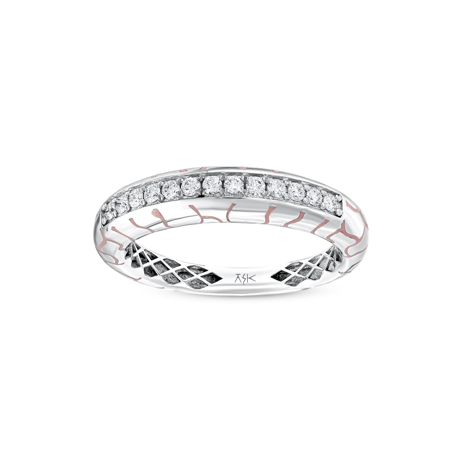 0,23 Karat Pırlantalı Özel Tasarım Yüzük