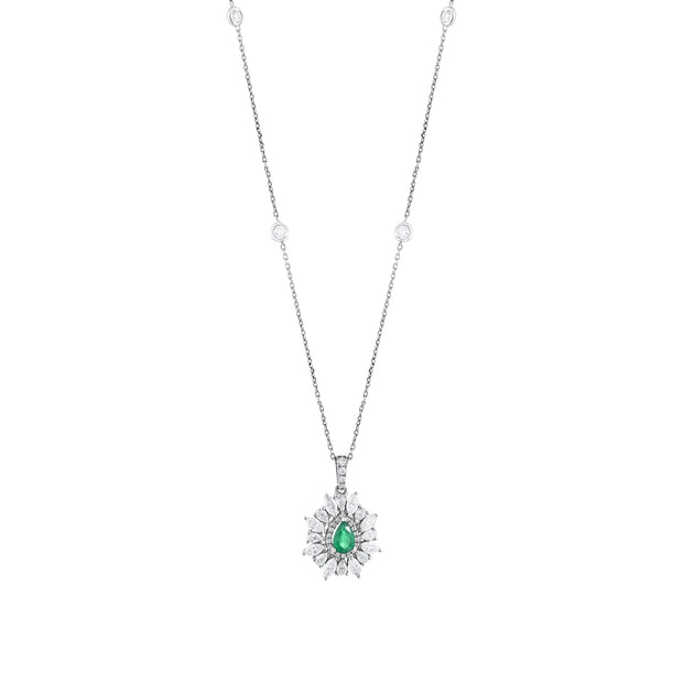 1,69 Karat Pırlantalı Özel Tasarım Kolye