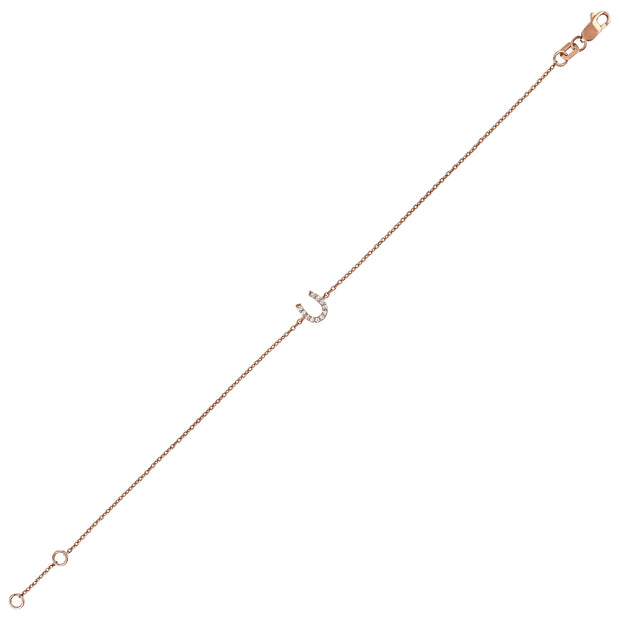 0,05 Karat Pırlantalı Özel Tasarım Bileklik