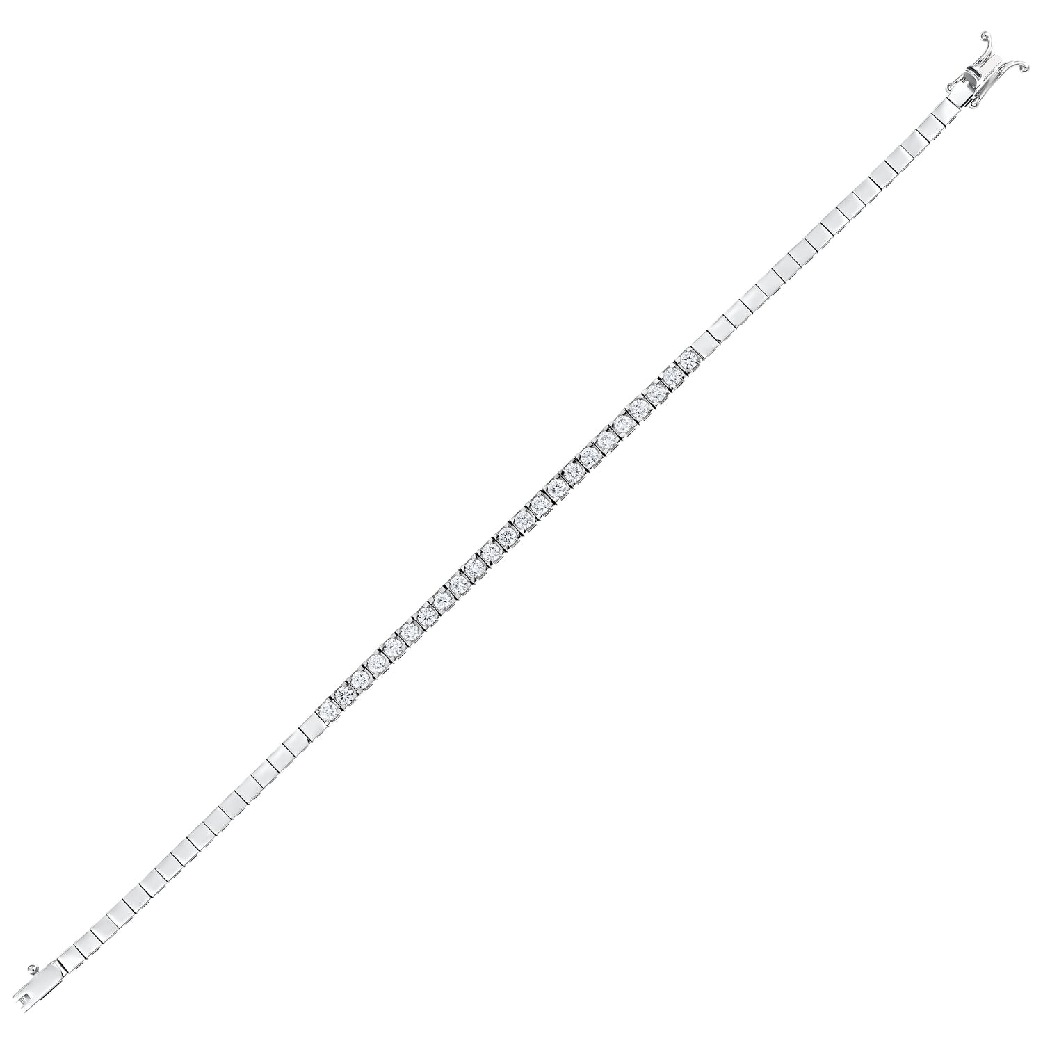 1,42 Karat Pırlantalı Suyolu Bileklik