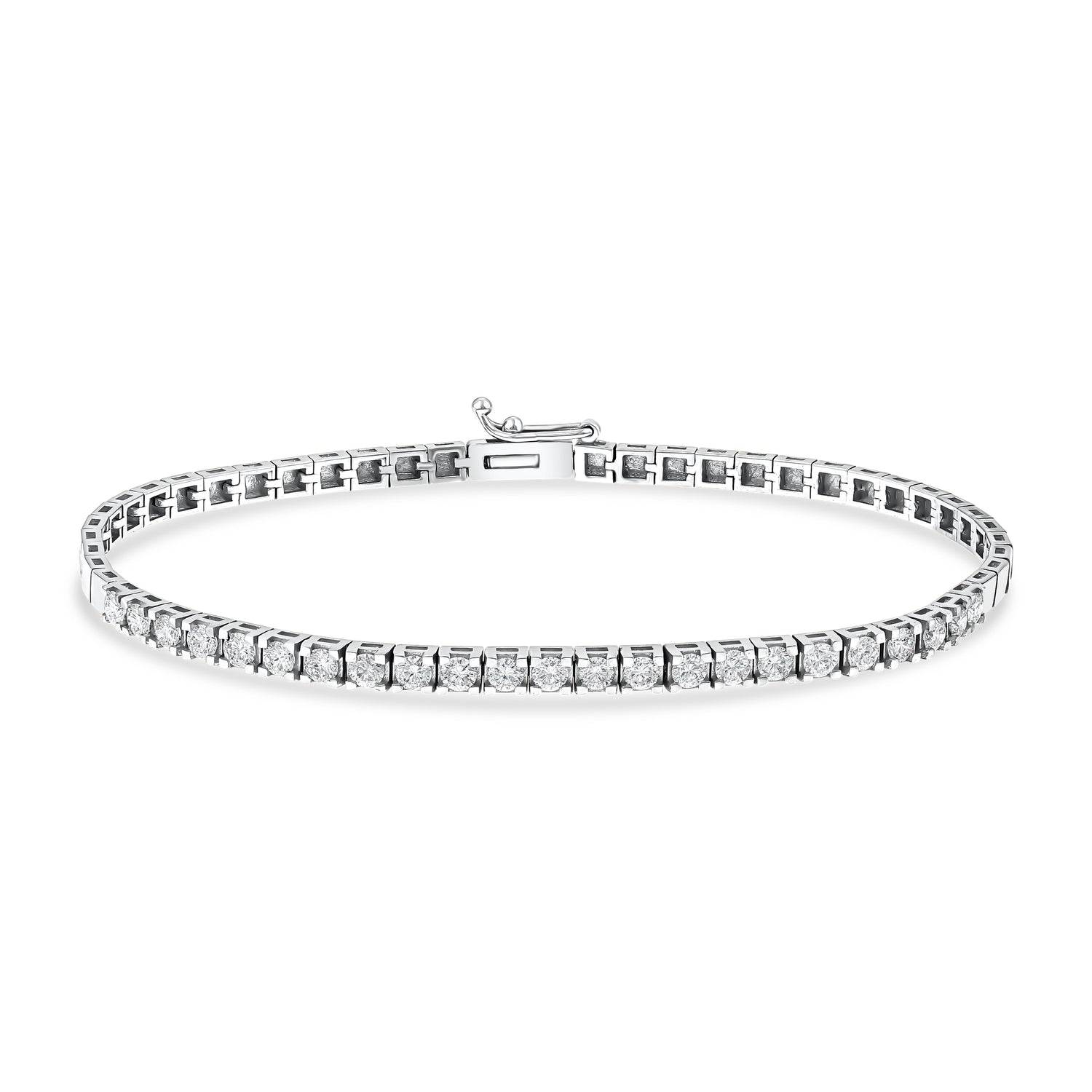 1,42 Karat Pırlantalı Suyolu Bileklik