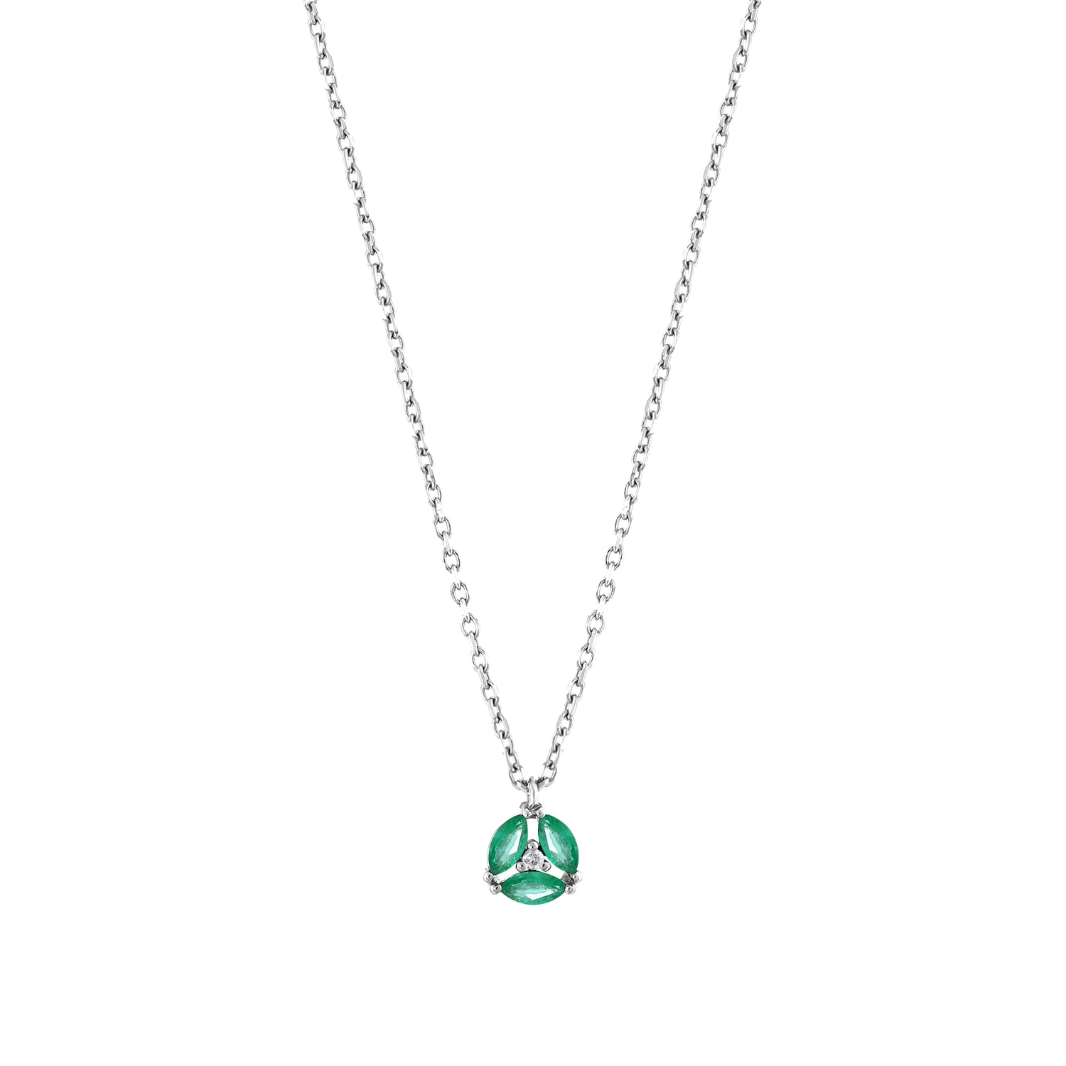 0,24 Karat Pırlantalı Özel Tasarım Kolye