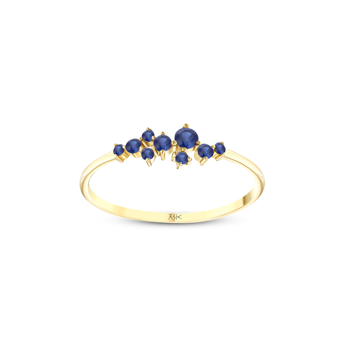 0,18 Karat Safir Yüzük
