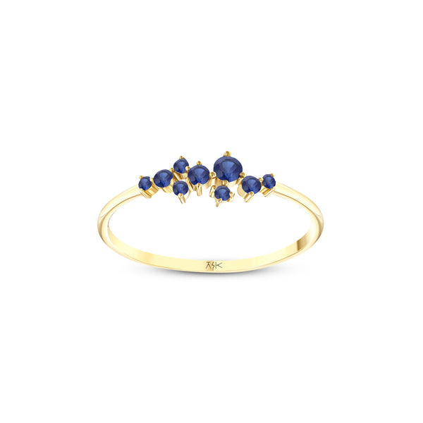 0,18 Karat Safir Yüzük