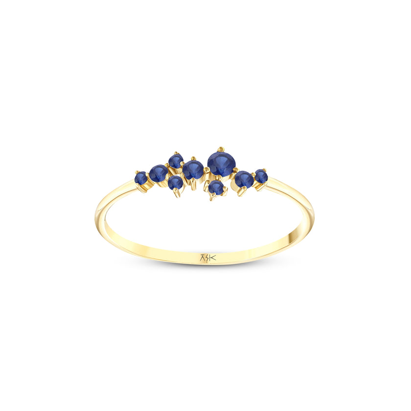 0,18 Karat Safir Yüzük