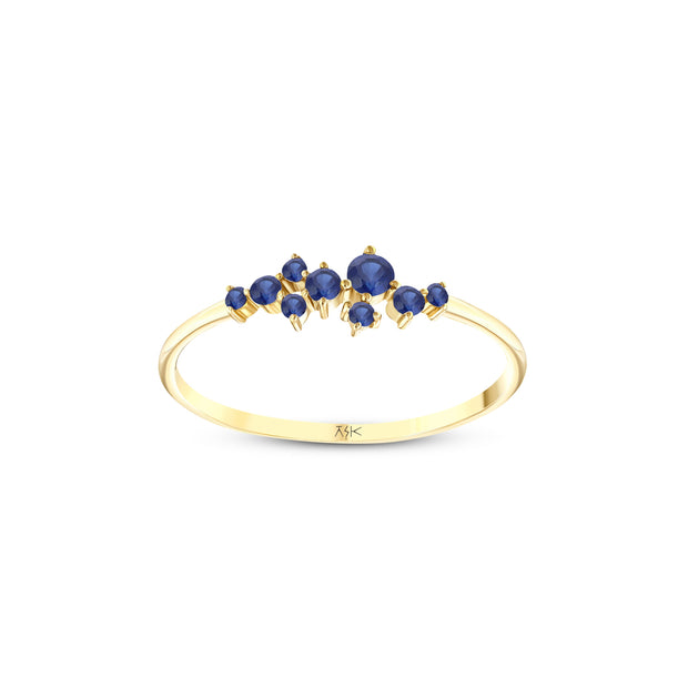 0,18 Karat Safir Yüzük