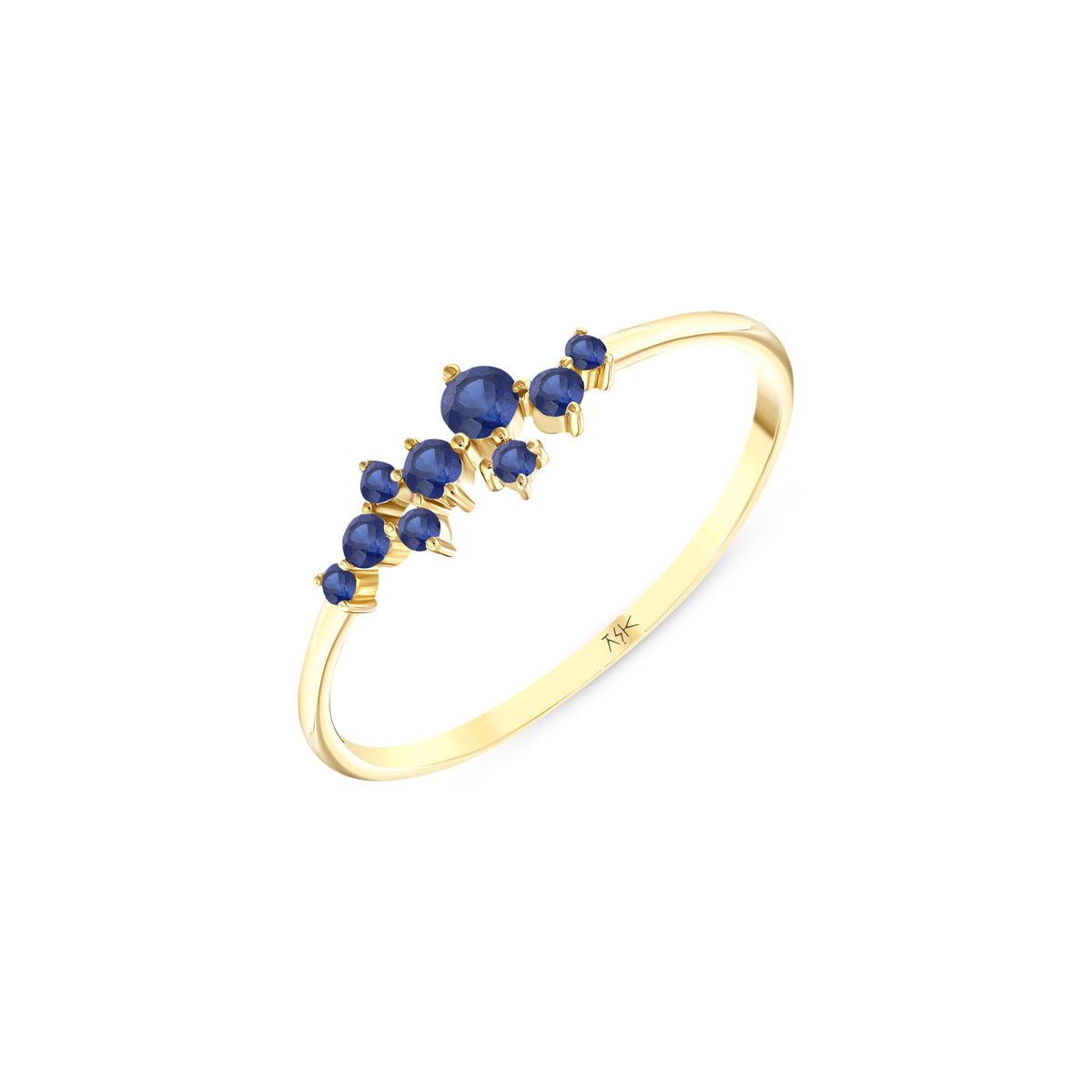 0,18 Karat Safir Yüzük