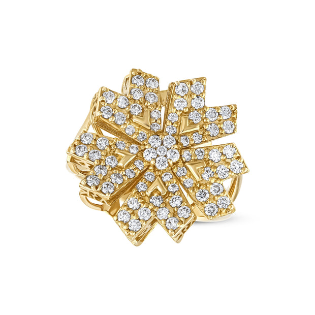 0,78 Karat Pırlantalı Özel Tasarım Yüzük