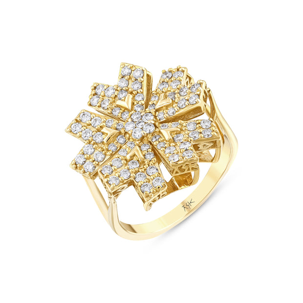 0,78 Karat Pırlantalı Özel Tasarım Yüzük