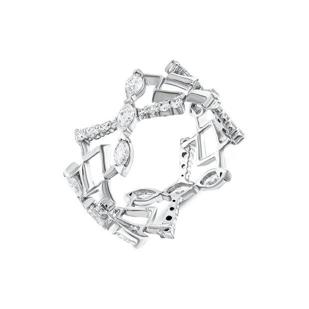 0,93 Karat Pırlantalı Özel Tasarım Yüzük