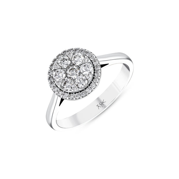 0,46 Karat Pırlantalı Özel Tasarım Yüzük