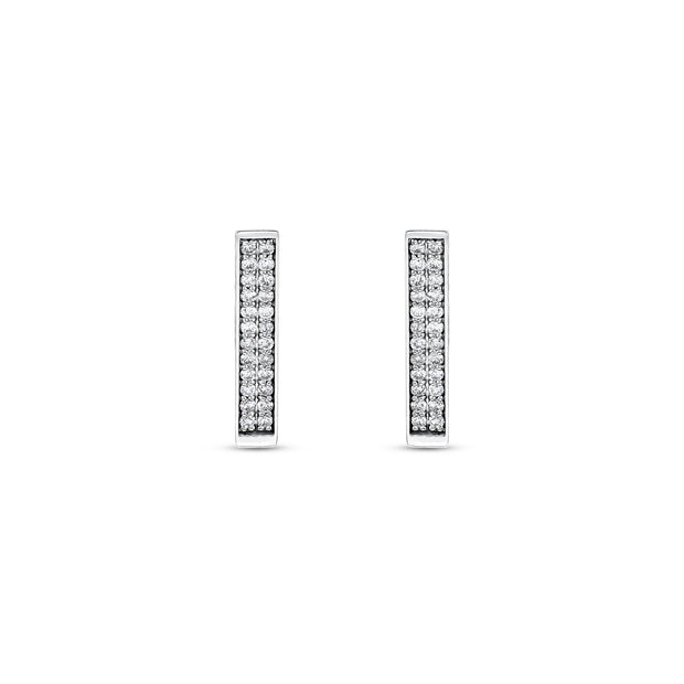 0,37 Karat Pırlantalı Özel Tasarım Küpe