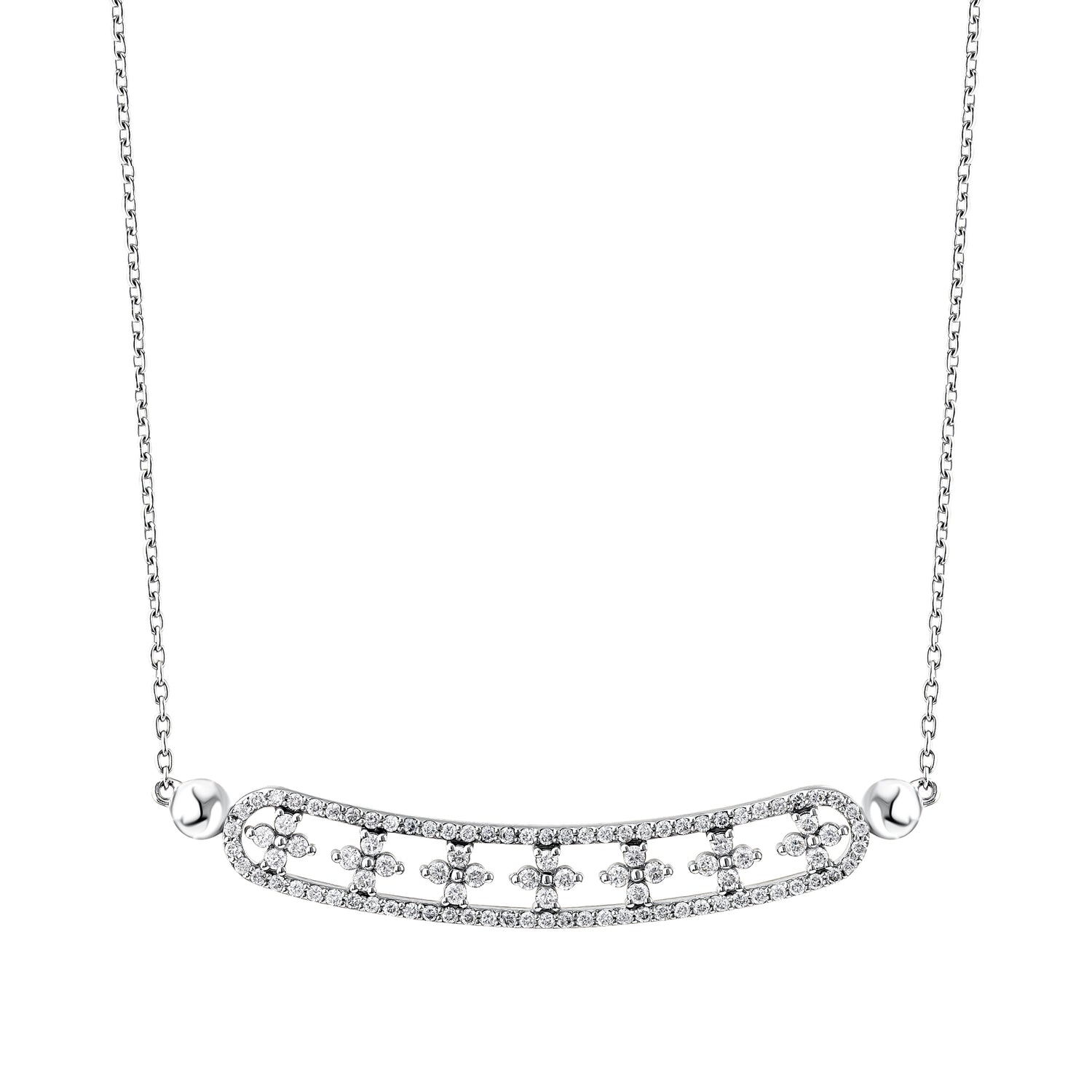 1,00 Karat Pırlantalı Özel Tasarım Kolye