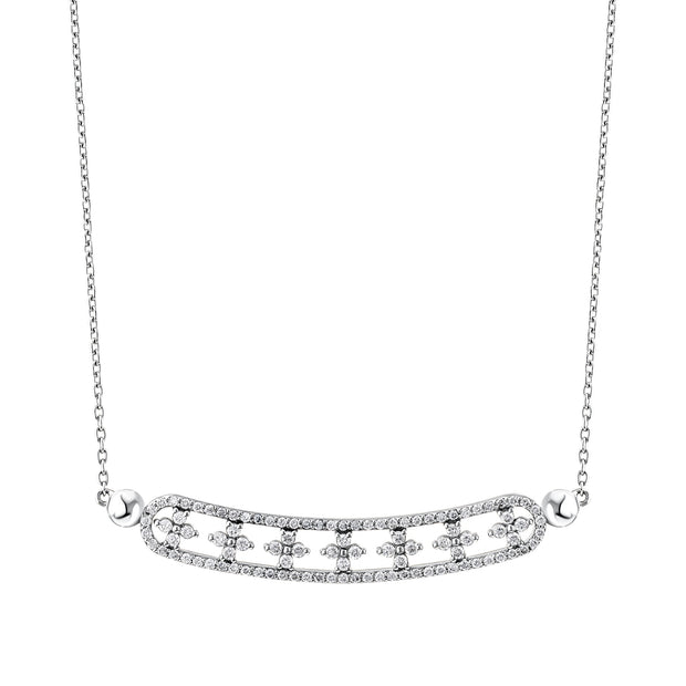 1,00 Karat Pırlantalı Özel Tasarım Kolye