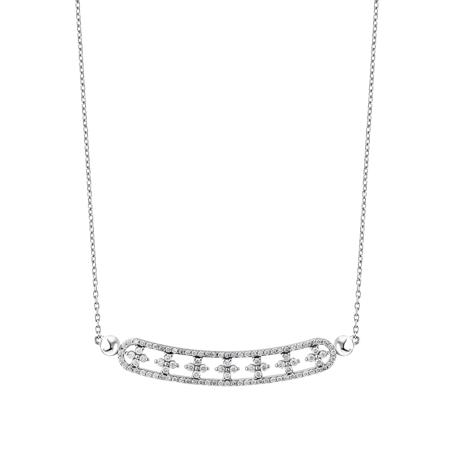 1,00 Karat Pırlantalı Özel Tasarım Kolye