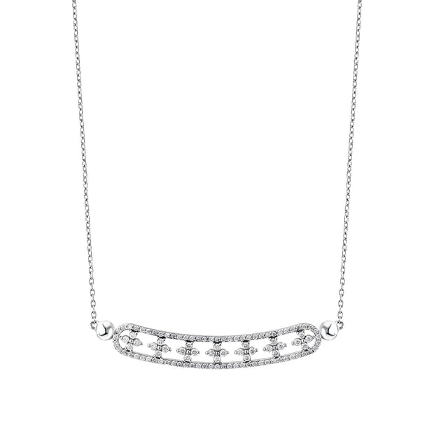 1,00 Karat Pırlantalı Özel Tasarım Kolye