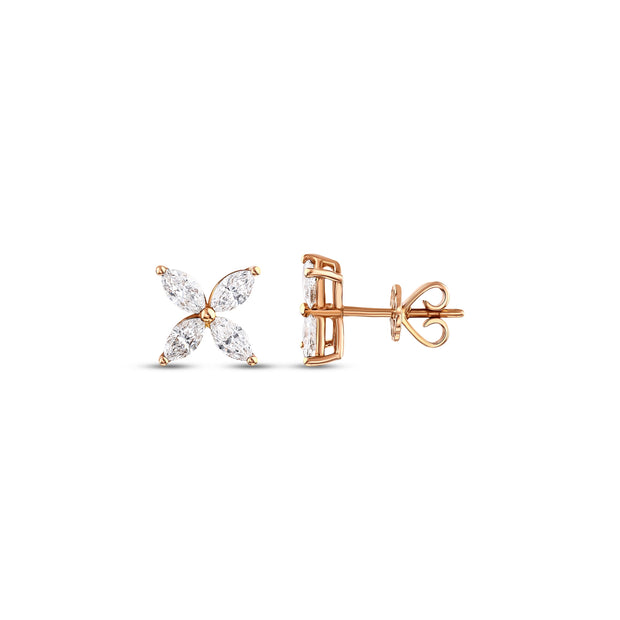 1,18 Karat Pırlantalı Özel Tasarım Küpe