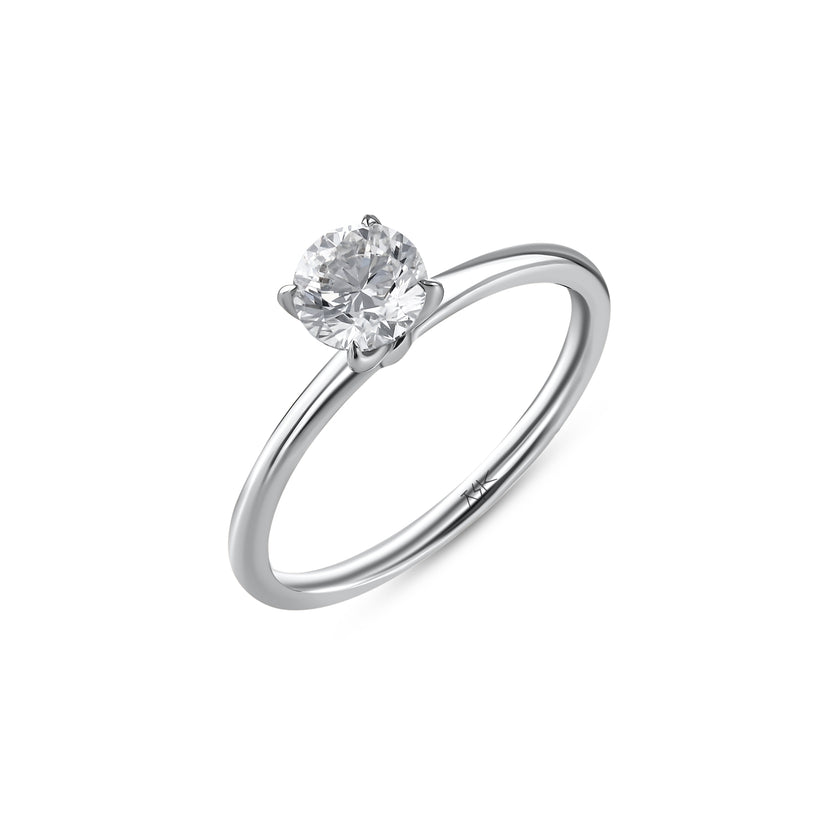 0,70 Karat Pırlanta Tektaş Yüzük