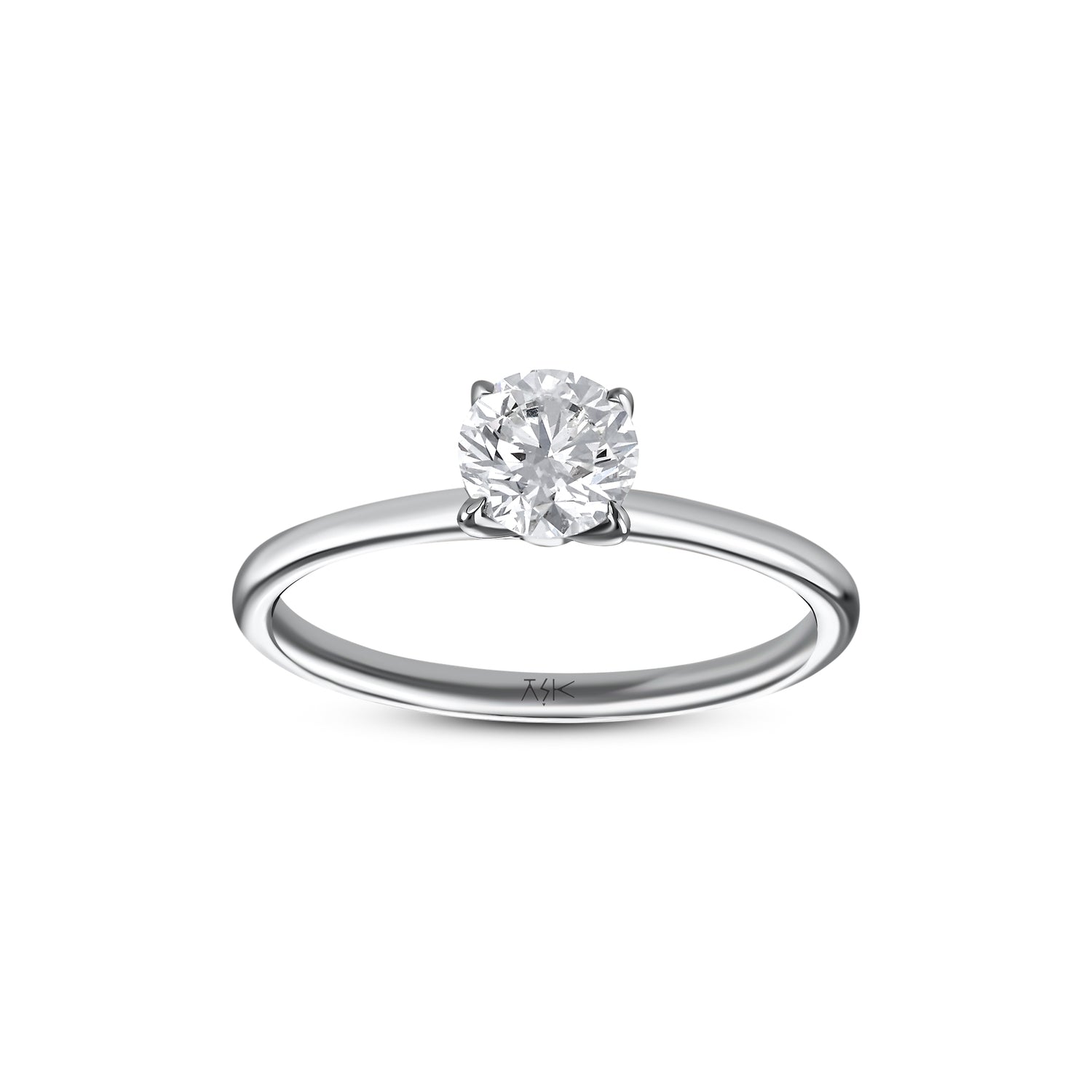 0,70 Karat Pırlanta Tektaş Yüzük