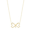 0.02 Karat Pırlantalı Sonsuz Ask Kolye
