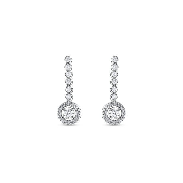 0.83 Karat Pırlantalı Özel Tasarım Küpe