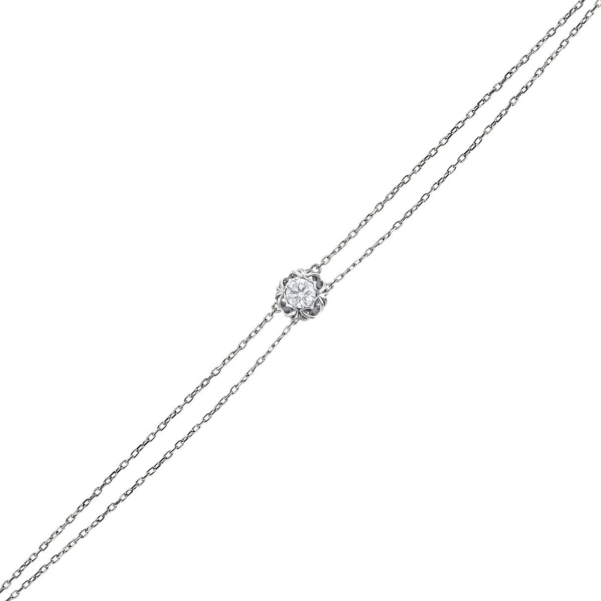 0.30 Karat Pırlantalı Özel Tasarım Bileklik