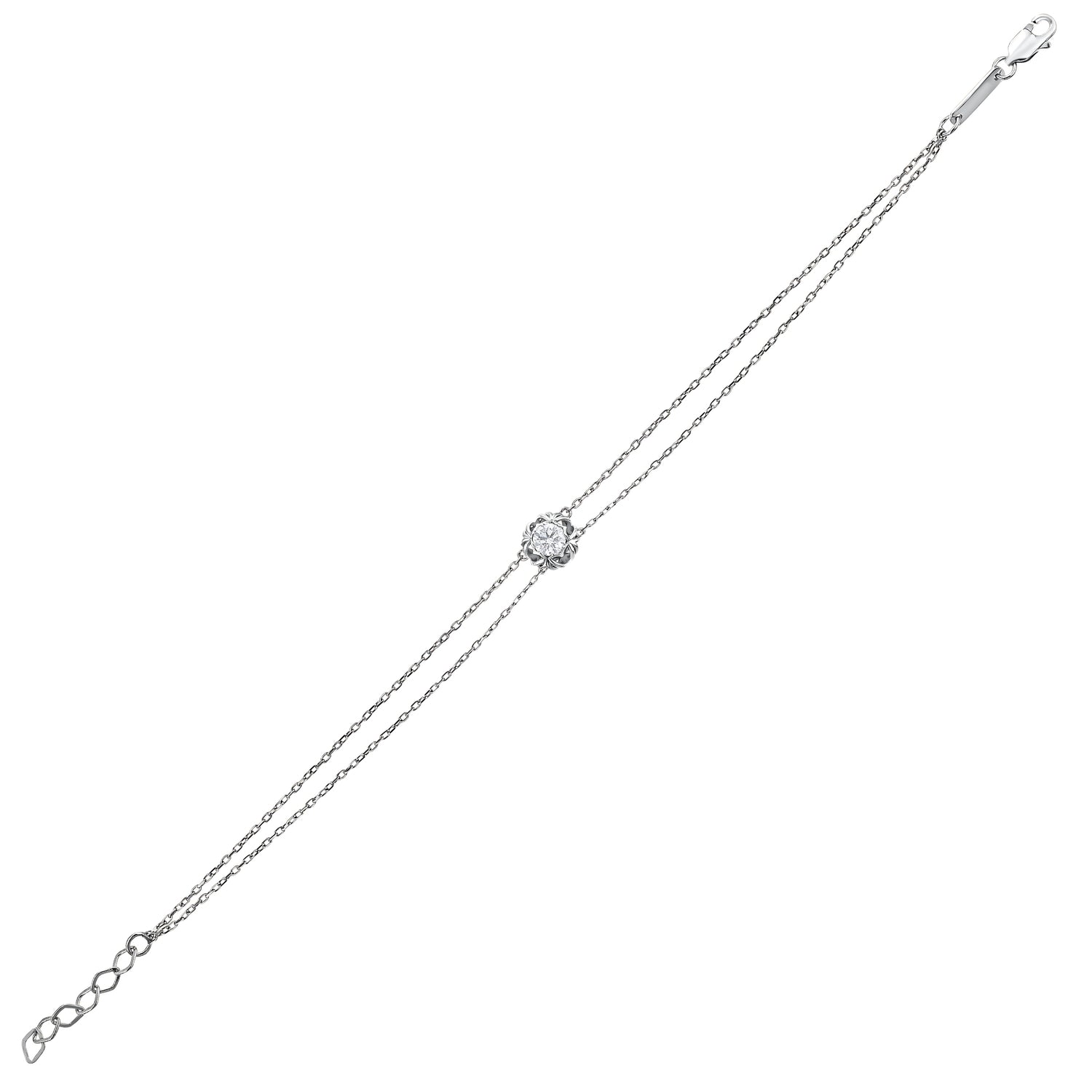 0.30 Karat Pırlantalı Özel Tasarım Bileklik