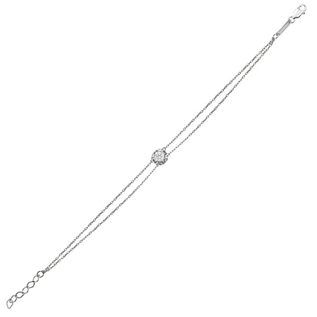 0.30 Karat Pırlantalı Özel Tasarım Bileklik