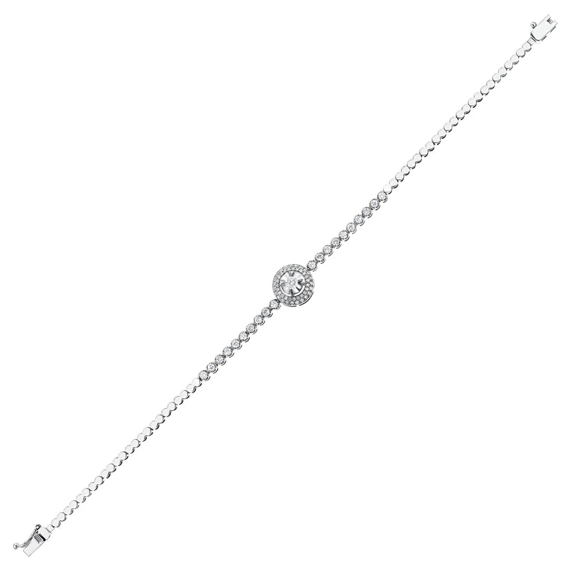 1.03 Karat Pırlantalı Özel Tasarım Bileklik